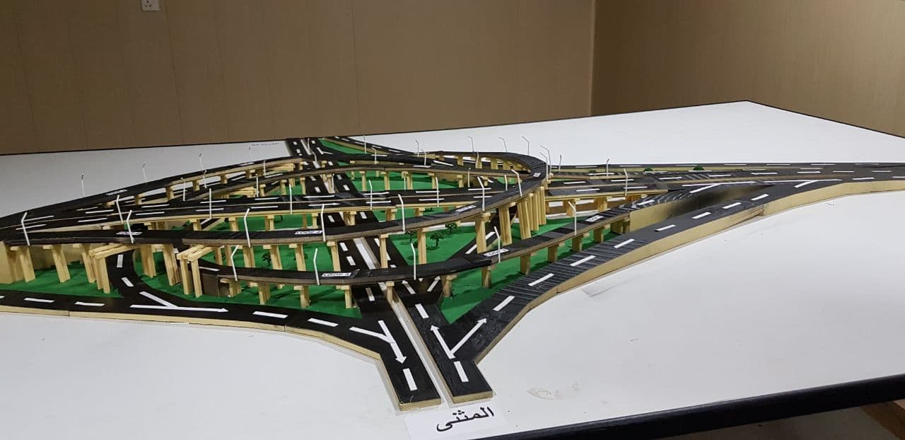 مجسر المثنى نموذج مصغر