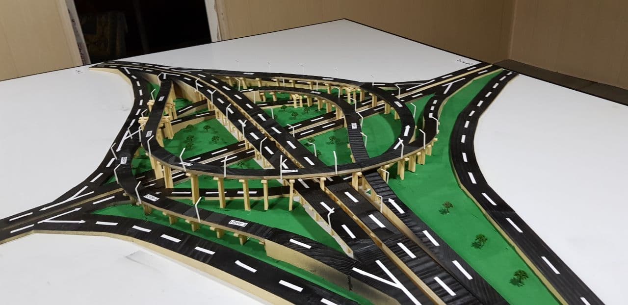 مجسر المثنى نموذج مصغر