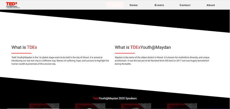 صور من داخل موقع tedx maydan